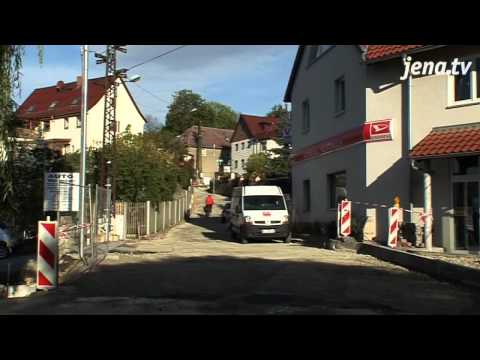 Abwasser-Anschluss: In Wöllnitz gibt es Straßensperrungen wegen der Bauarbeiten