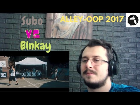 Reazione Alley-OoP! Freestyle Battle 2017 - Quarti - SUBO vs BLNKAY REACTION