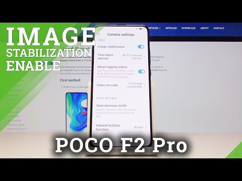 How to Activate Image Stabilization in XIAOMI Poco F2 Pro – Image Stabilization