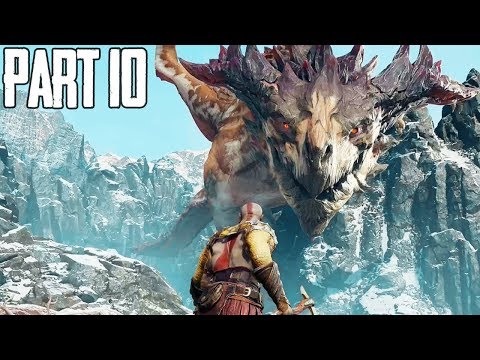 INSANE DRAGON FIGHT..! - God of War Walkthrough Gameplay Part 10