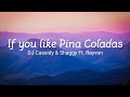If You Like Pina Coladas DJ Cassidy And Shaggy Ft. Rayvon Lyric Video