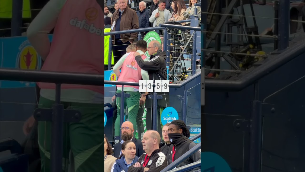 Every second counts ⏳ #CELSTM | #ScottishCup | #CelticFC🍀