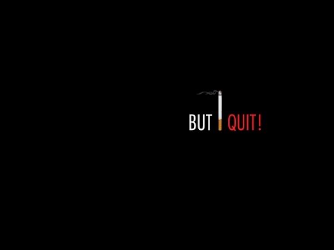 Quit smoking!