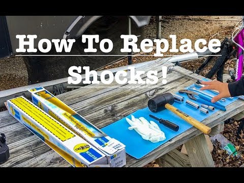 How To Replace Shocks Bilstein Shock Absorbers on Fleetwood Motorhome RV