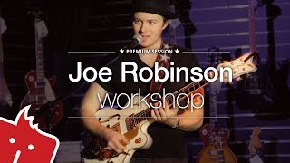 Joe Robinson: Workshop v modřanské prodejně Kytary.cz