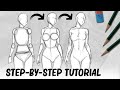 How to draw female Bodies | Woman Tutorial | DrawlikeaSir