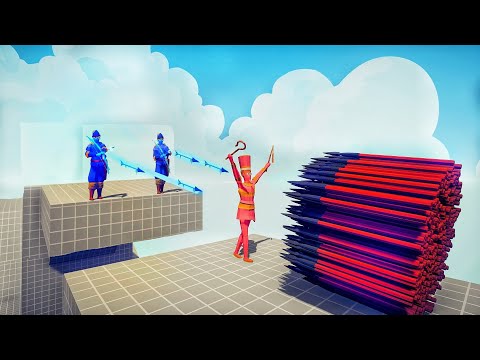 FREEZE & BALLISTA - 2x ICE ARCHER + BALLISTA GOD vs ALL UNITS-Totally Accurate Battle Simulator TABS