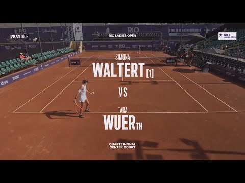 (1) Simona Waltert (SUI) vs Tara Wuerth (CRO) - Game, Set, Match