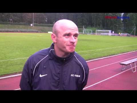 Slava haastattelussa 14.6 FC Viikingit - Haka -pelin jälkeen