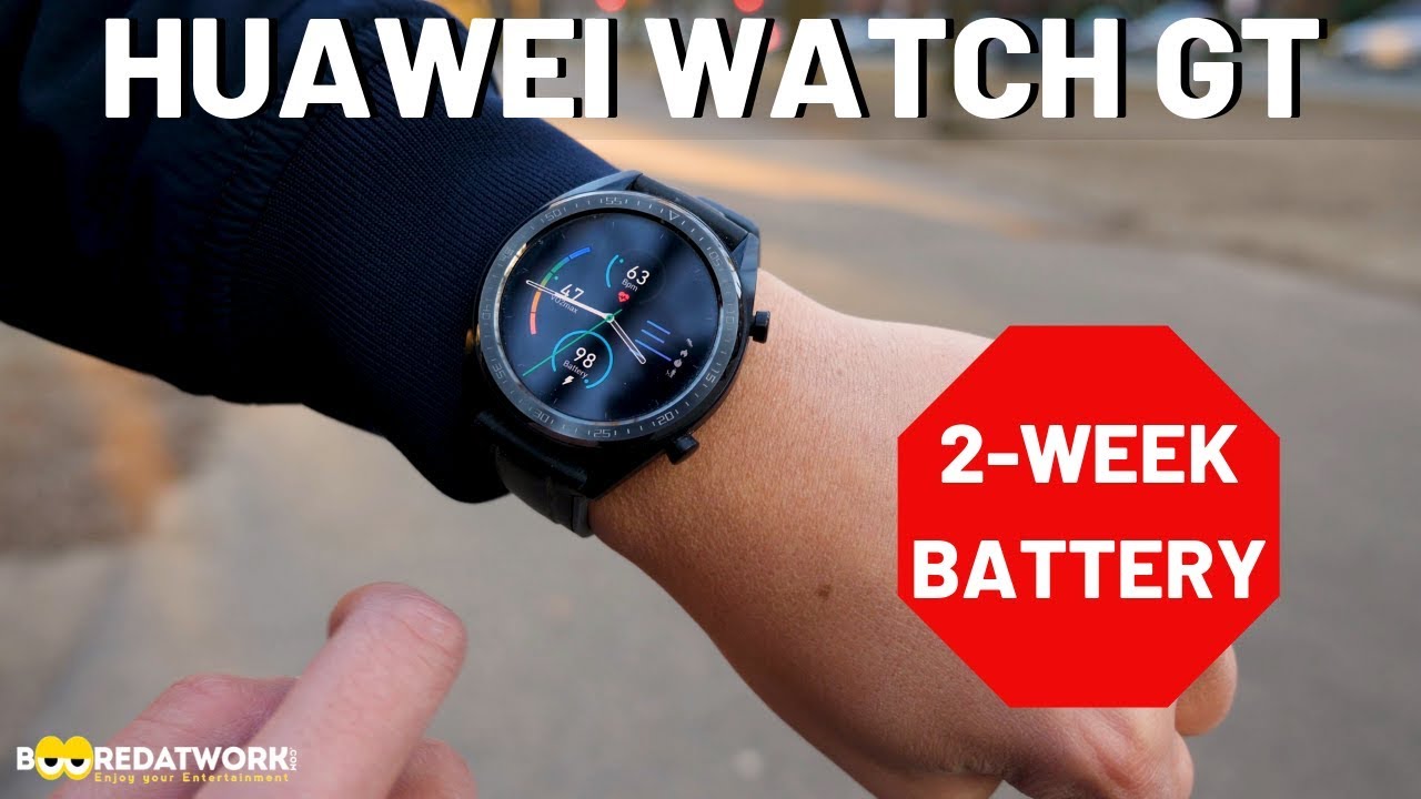 Huawei Watch GT: Two Week Battery Life is Real!!