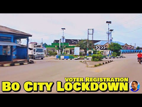 Empty Streets In BO CITY - Voter Registration LOCKDOWN 🇸🇱 Roadtrip 2022 - Explore With Triple-A