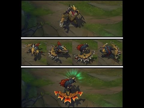 Prehistoric Renekton Skin Spotlight League of Legends
