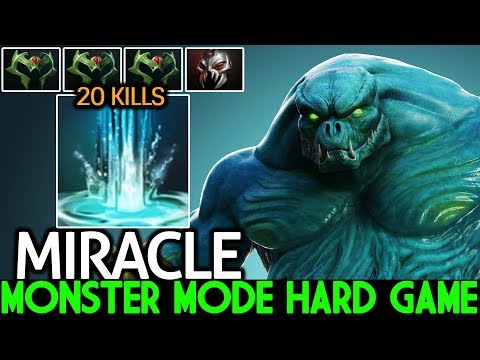 MIRACLE [Morphling] Monster Carry Mode 20 Kills Hard Game 7.22 Dota 2