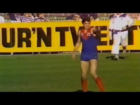 1986, Rd 19 - All Melbourne Goals - Melbourne v Geelong, MCG