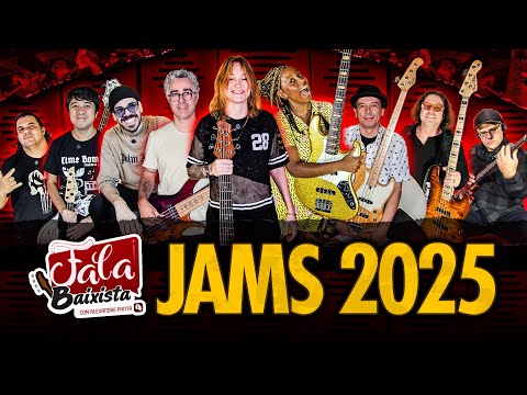Fala Baixista / TODAS AS JAMS DE 2025 / Retrospectiva Anual #groove #falabaixista #baixo