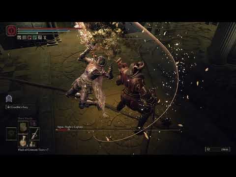 Elden Ring The Convergence: Sigur, Nights Captain Boss Fight