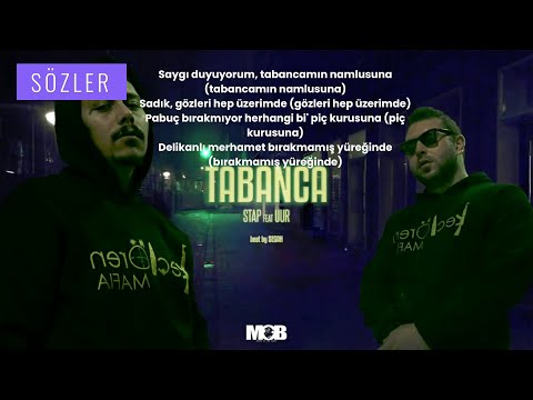 Stap Ft. Uur - Tabanca (SÖZLERİ)
