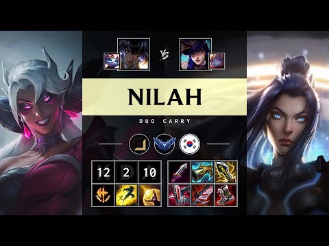 Nilah ADC vs Caitlyn: Legendary - KR Diamond Patch 14.24