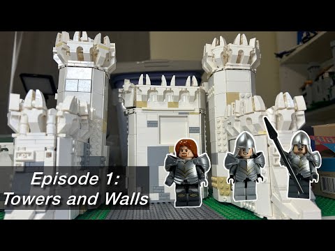 (Ep. 1) Minas Tirith, The City of Kings: Building a Huge Lego City from Lord of the Rings