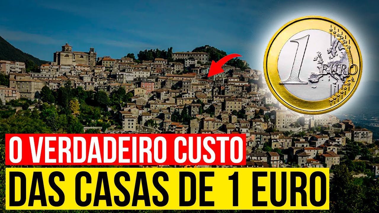 Quais são as PEGADINHAS por trás da Promessa das Casas de 1 EURO? (Será que alguém teve sucesso?)