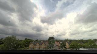 preview picture of video 'Storm clouds over Berlin / 12 Mpixel Timelapse, GoPro Hero 3+ Black test'