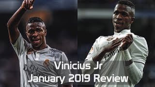 Vinicius Jr. • January 2019 REVIEW - Goals, Skills & Assists