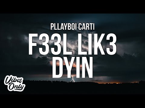 Playboi Carti - F33l Lik3 Dyin (Lyrics)
