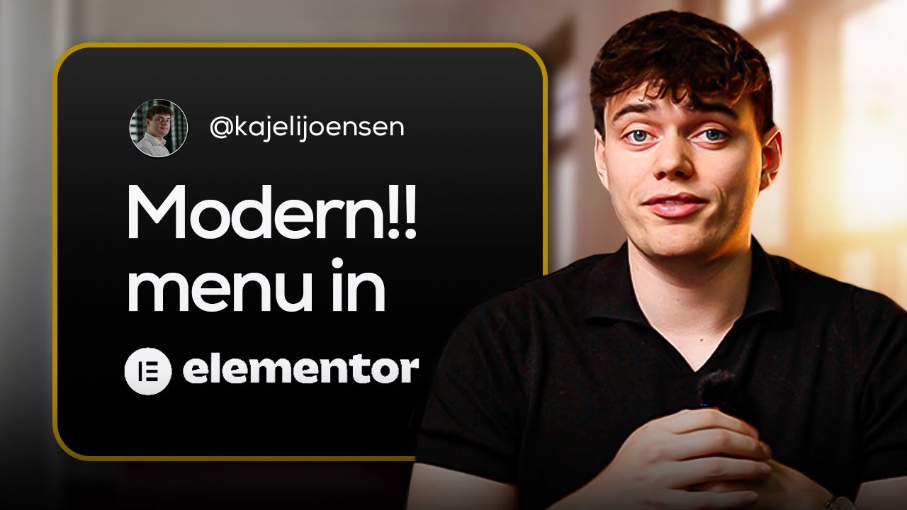 How to create a Header Menu in Wordpress with Elementor Pro 2025