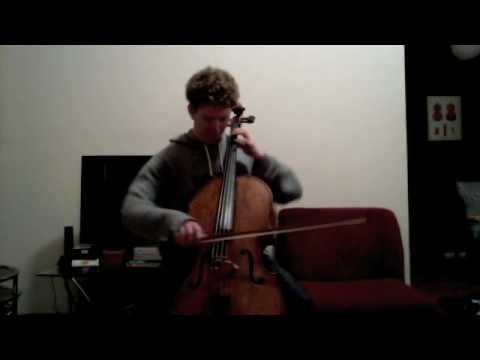 POPPER PROJECT #5: Joshua Roman plays Etude #5 for cello by David Popper