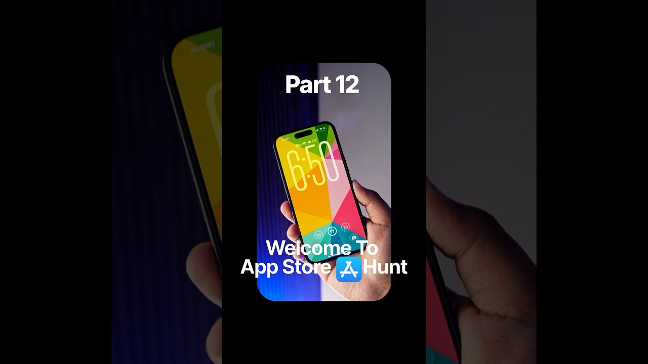 The COOLEST Weather App For Your iPhones 💯🌤️ #appstore