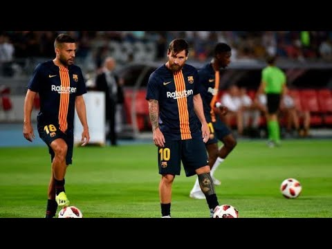 Messi scores 2 free kicks during training  beating ter stegen , #neymar #messi #ronaldo #skills