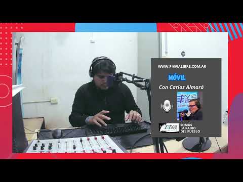 MÓVIL 🎙- Carlos Almará desde el Jardín de Infantes de Maria Teresa.