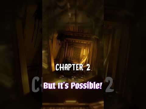 You can beat BATIM by only walking! #bendyandtheinkmachine #bendy