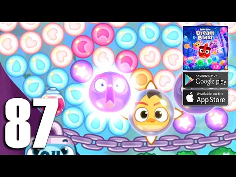 Angry Birds Dream Blast ]87[ Gameplay Walkthrough - Stage 379 380 (Android, iOS)