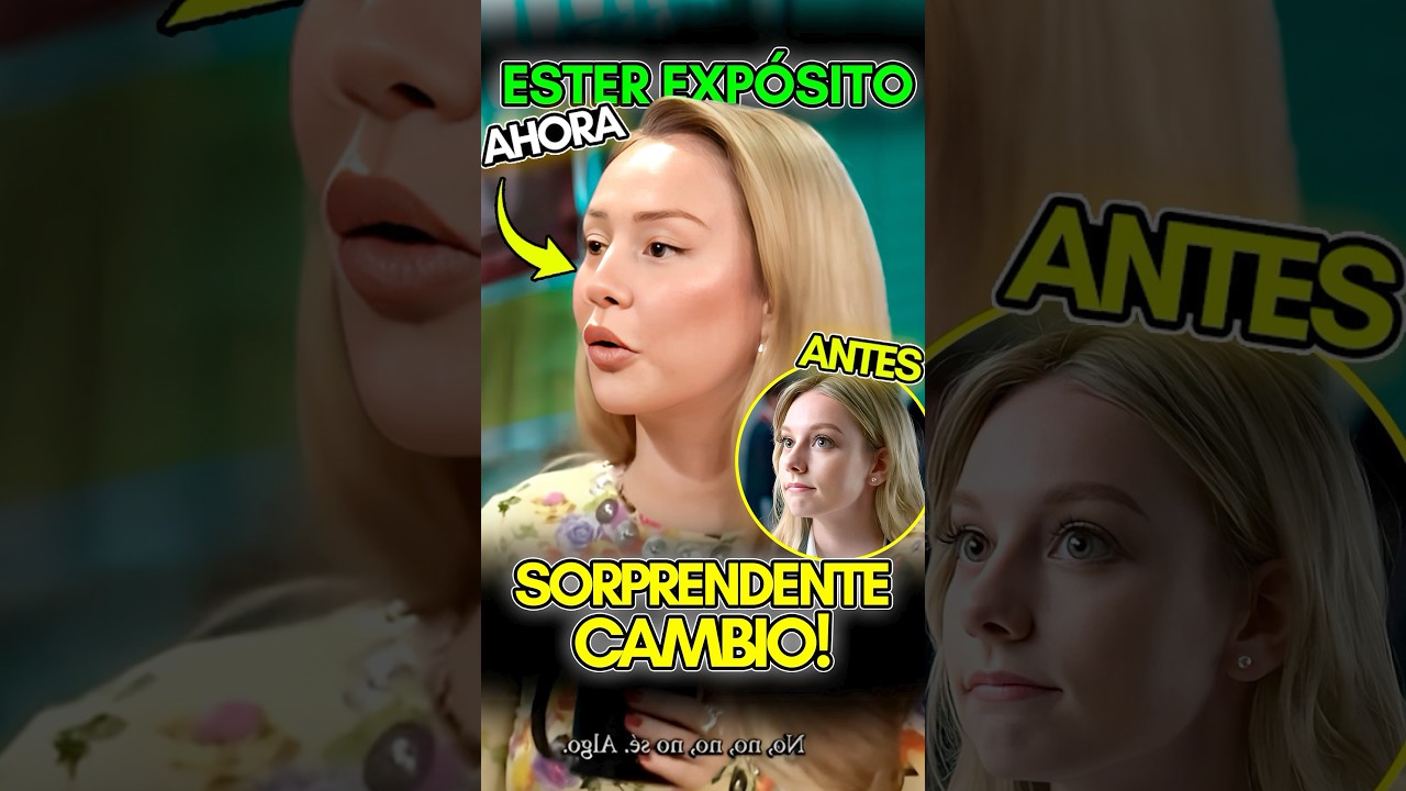 Ester Exposito's physical change! #Shorts #EsterExposito #Elite #BeforeAndAfter #News