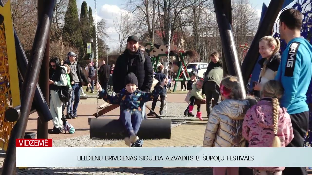 Siguldā aizvadīts jau astotais Šūpoļu festivāls