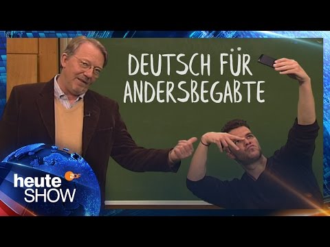 Dietmar Wischmeyer über den dummen deutschen Abiturienten | heute-show vom 12.05.2017
