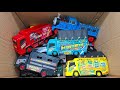 Unboxing Truk Oleng Bus Telolet Mobil Damkar Mobil Polisi Mobil Ambulance Mobil Balap Part 91