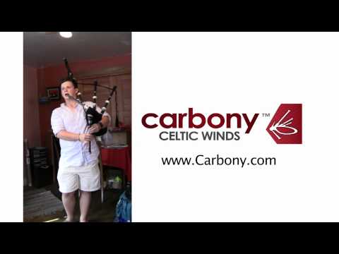 Carbony™ Great Highland Bagpipe played by Patrick Downing