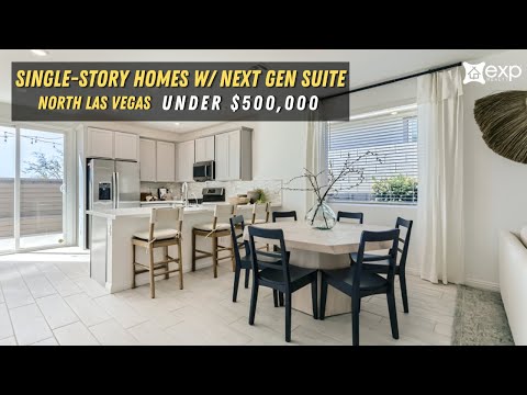 The Mitchell & The Arwen Aria at Sunstone Single Story Next-Gen Suite Lennar Homes New Construction