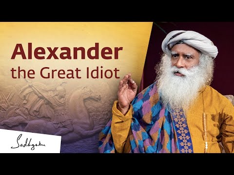 The One Intelligent Thing That Alexander Did - Sadhguru || Knowledge Library