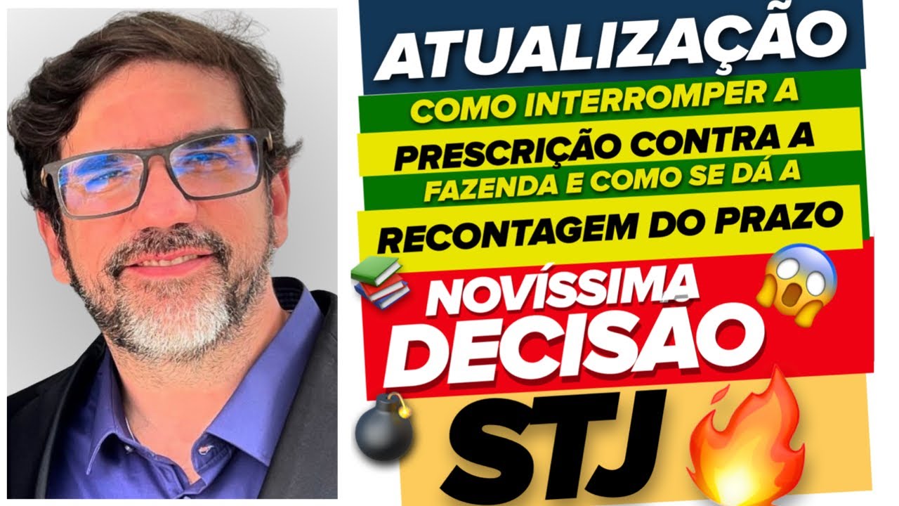 🔴😱 IMPORTANT: LATEST STJ DECISION ON PRESCRIPTION AND PUBLIC TREASURY REsp 2.036.964 🔴