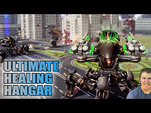 6 Healing Bot Hangar CRUSHING Shenzhen Battle - Deadly 4 MILLION DAMAGE | Double Weyland