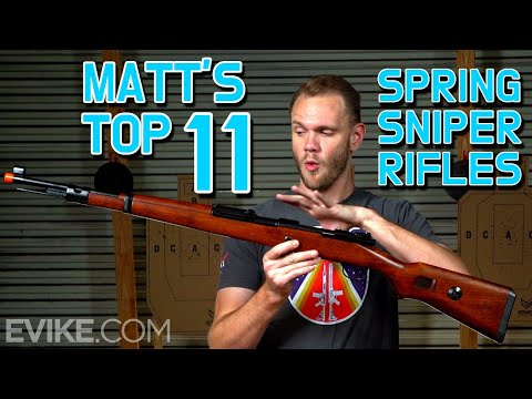 Matt's Top 11 Airsoft Spring Sniper Rifles