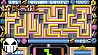 Loopz (Evercade - Atari Lynx Collection 1) Gameplay