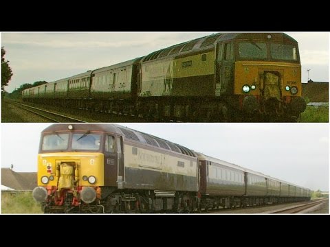 Prestatyn 18.6.2016 - 57305 & 57312 on Belmond Northern Belle - Class 57