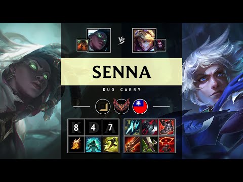 Senna ADC vs Ezreal - TW Grandmaster Patch 25.13