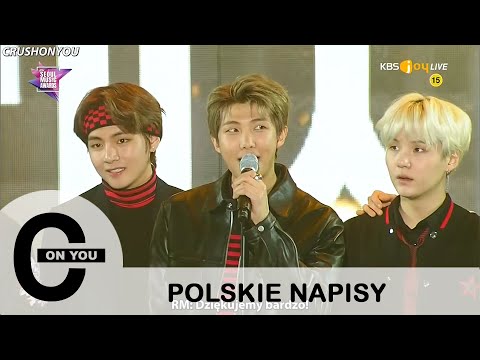 [POLSKIE NAPISY] 180125 Seoul Music Awards - BTS Daesang Award Speech + Encore
