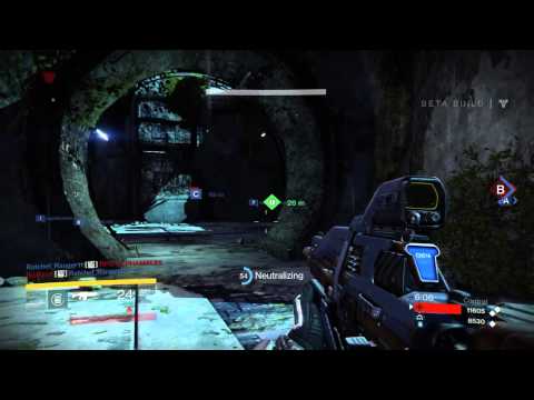 DESTINY BETA PS4 HD PvP Crucible TiTan Gameplay PT5