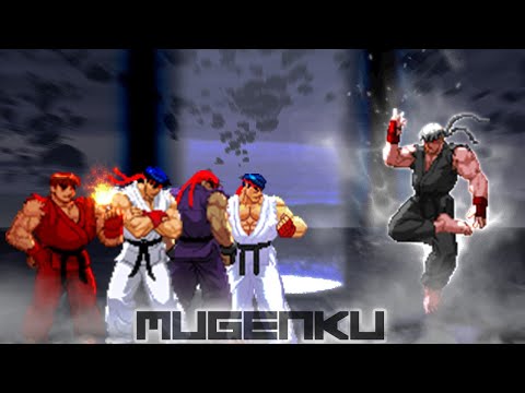 Lord Ryu vs Shin Ryu, Evil Ryu, Master Ryu, Mystikblaze Evil Ryu. Street Fighter MUGEN Multiverse